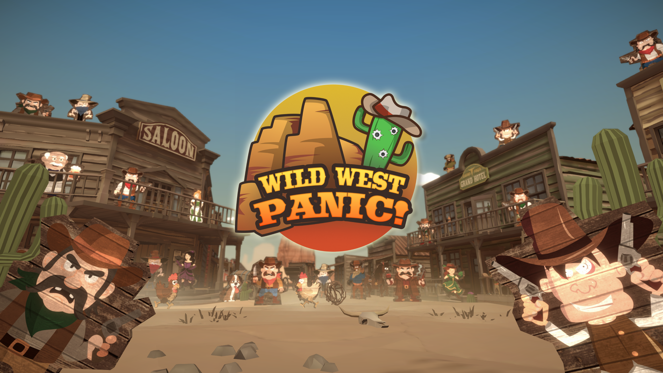 Wild West Panic main cover
