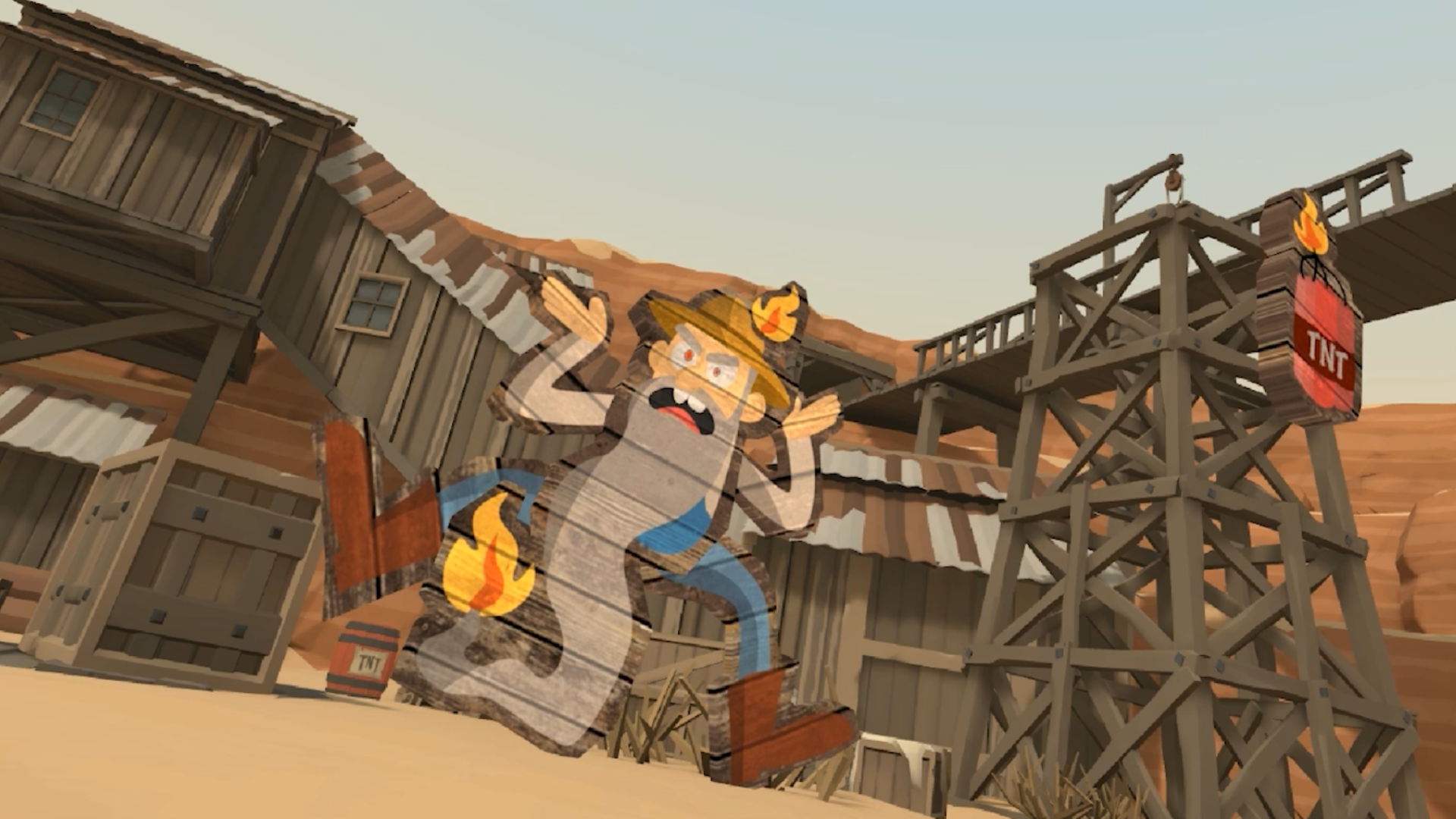 Wild West Panic boss - Dynamite Dave